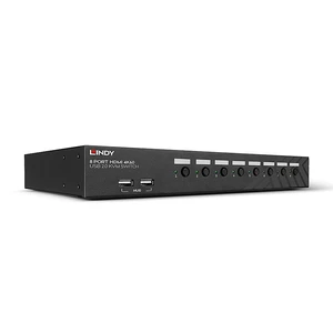 Lindy 39538 KVM switch Rack mounting Black Lindy 39538 KVM switch Rack mounting Black