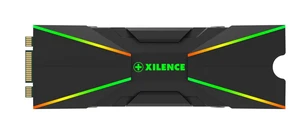 Xilence M2SSD.B.ARGB Memory module Cooler Black 1 pc(s) Xilence M2SSD.B.ARGB Memory module Cooler Black 1 pc(s)