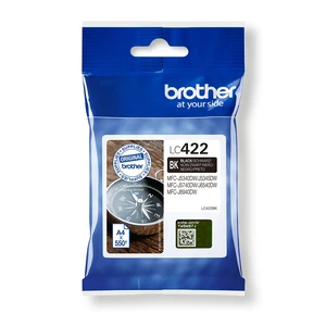 Brother LC-422BK ink cartridge 1 pc(s) Original Black Brother LC-422BK ink cartridge 1 pc(s) Original Black