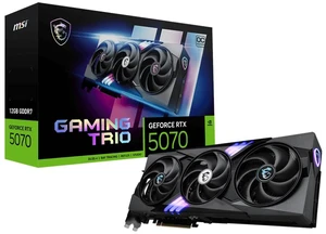 MSI GAMING GeForce RTX 5070 12G TRIO OC NVIDIA 12 GB GDDR7 MSI GAMING GeForce RTX 5070 12G TRIO OC NVIDIA 12 GB GDDR7