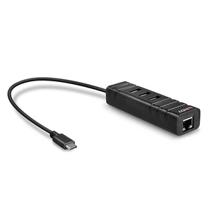 Lindy USB 3.1 Hub & Gigabit Ethernet Adapter Lindy USB 3.1 Hub & Gigabit Ethernet Adapter