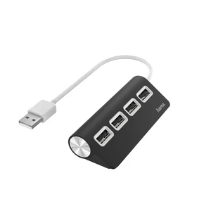 Hama 00200119 interface hub USB 2.0 480 Mbit/s Black Hama 00200119 interface hub USB 2.0 480 Mbit/s Black