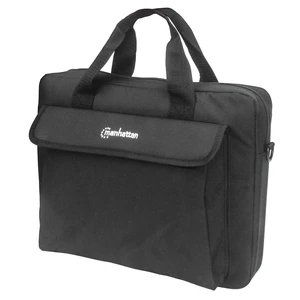 Manhattan London Laptop Bag 14.1", Top Loader, Black, LOW COST, Accessories Pocket, Shoulder Strap (removable), Notebook Case, Three Year Warranty Manhattan London Laptop Bag 14.1", Top Loader, Black, LOW COST, Accessories Pocket, Shoulder Strap (removable), Notebook Case, Three Year Warranty