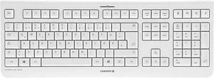 CHERRY DW 3000 keyboard Mouse included RF Wireless QWERTZ German Grey CHERRY DW 3000 keyboard Mouse included RF Wireless QWERTZ German Grey