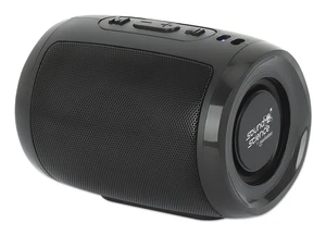 Manhattan Mini Boombox Bluetooth Speaker, Integrated Controls, Microphone, Up to 4 hours Playback time, Range 10m, microSD card reader (32GB), USB-A port for MP3, Output decent 5W, USB-C/USB-A cable Manhattan Mini Boombox Bluetooth Speaker, Integrated Controls, Microphone, Up to 4 hours Playback time, Range 10m, microSD card reader (32GB), USB-A port for MP3, Output decent 5W, USB-C/USB-A cable