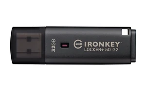 Kingston Technology IronKey 32GB Locker Plus 50 G2, FIPS 197, AES-256 Kingston Technology IronKey 32GB Locker Plus 50 G2, FIPS 197, AES-256
