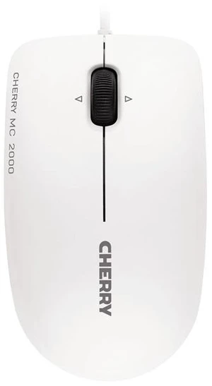 CHERRY MC 2000 Corded Mouse with Tilt Wheel, Pale Grey, USB CHERRY MC 2000 Corded Mouse with Tilt Wheel, Pale Grey, USB