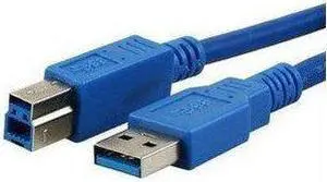 High-speed USB3.0 Printer Cable 200cm - USB Type A Male to Type B Male