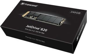 240GB JETDR 820 PCIE SSD MAC M13-M15