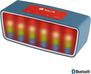 NGS Bluetooth Speaker 3W Roller Glow Blue