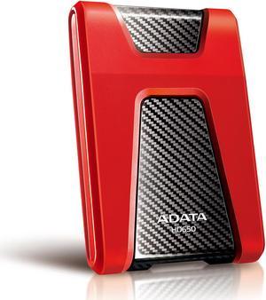 ADATA Durable Series HD650: 2TB Black External USB 3.1 Portable Hard Drive Gaming Console Compatible