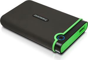 1TB Transcend StoreJet 25M3 USB3.1 Slim Portable Hard Drive Shock-Resistant