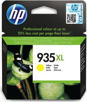 HP 935XL (C2P26AE#BGX) Ink Cartridge 825 Page Yield;Yellow