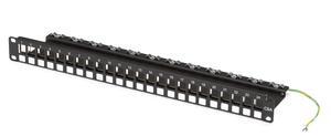 PATCH PANEL - CAT6A, 1U, 24-PORT, GSA, TAA, 45 DAY STANDARD RETURN POLICY