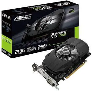 Asus PH-GTX1050-2G GeForce GTX 1050 2GB GDDR5 Graphics Card