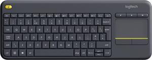 Logitech K400 Plus Wireless Touch Keyboard - Italian Layout - Black