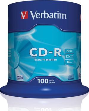 Verbatim CD-R Extra Protection CD-R 700MB 100-Pack Spindle