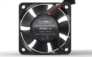 Noiseblocker Black Silent Pro PR-1 60mm Computer Case Fan Noiseblocker Black Silent Pro PR-1 60mm Computer Case Fan