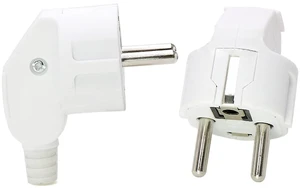 Toptekits (2 Pack) EU Europe 16A Schuko French Korea 4.8mm Pin DIY Rewireable Plug Max AC250V, White, Type F Connector, CE Certified Toptekits (2 Pack) EU Europe 16A Schuko French Korea 4.8mm Pin DIY Rewireable Plug Max AC250V, White, Type F Connector, CE Certified