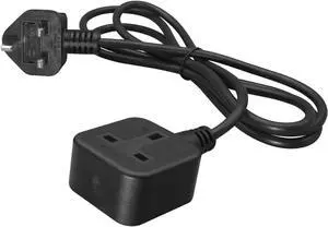 UK Male to Female Power Long Extension Cord, UK British Standard BS1363 Power M/F Type G 3-Prong Extension Cord,17AWG ,UK Extension Cable, 6ft/1.8m UK Male to Female Power Long Extension Cord, UK British Standard BS1363 Power M/F Type G 3-Prong Extension Cord,17AWG ,UK Extension Cable, 6ft/1.8m