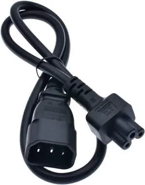 IEC C14 to C5 Power Cord Plug, IEC 320 C14 Male to C5 Female Computer Power Cable, 3 Prong Laptop Power Cord Replacement,18AWG, 6ft/1.8m IEC C14 to C5 Power Cord Plug, IEC 320 C14 Male to C5 Female Computer Power Cable, 3 Prong Laptop Power Cord Replacement,18AWG, 6ft/1.8m