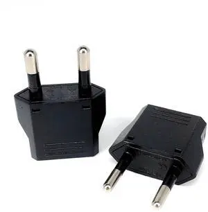 5 Pack 2-Prong US To EU Travel Plug Adapter Power Converter ,Euro US Plug Adapter,US EU Plug Adapter Electrical Adapter,EU4.0mm Power Adapter Black Style B 4.0mm 5 Pack 2-Prong US To EU Travel Plug Adapter Power Converter ,Euro US Plug Adapter,US EU Plug Adapter Electrical Adapter,EU4.0mm Power Adapter Black Style B 4.0mm