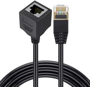 Cat8 Ethernet Cable, High Speed 40Gbps 2000Mhz Network Cord, with Gold Plated Plug SFTP Wires CAT8 RJ45 Connector Gaming LAN Cable,for Gaming PC PS Xbox Modem,1ft/0.3m Cat8 Ethernet Cable, High Speed 40Gbps 2000Mhz Network Cord, with Gold Plated Plug SFTP Wires CAT8 RJ45 Connector Gaming LAN Cable,for Gaming PC PS Xbox Modem,1ft/0.3m