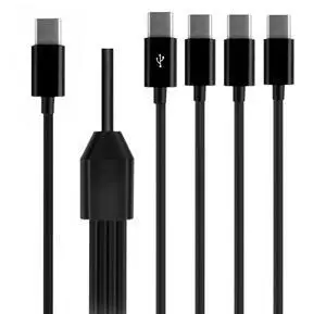 3 in 1 USB Type C Splitter Cable,USB C Male to 3 USB C Male Data Snyc and Charging Cord,USB C Multi Charging Cable for Cell Phones,Tablets and More(1.6FT/0.5M) 1-to-3 3 in 1 USB Type C Splitter Cable,USB C Male to 3 USB C Male Data Snyc and Charging Cord,USB C Multi Charging Cable for Cell Phones,Tablets and More(1.6FT/0.5M) 1-to-3