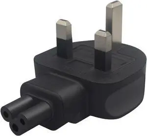 UK to C5 Power Converter, UK Plug 3Pole Male to 3-Prong Female C5 Elbow Plug Electrical Adapter,IEC C5 to London Plug Adapter Travel Converter,IEC Power Adapter UK to C5 Power Converter, UK Plug 3Pole Male to 3-Prong Female C5 Elbow Plug Electrical Adapter,IEC C5 to London Plug Adapter Travel Converter,IEC Power Adapter