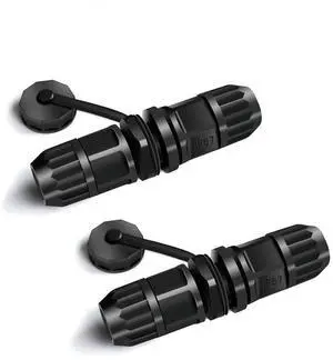 Waterproof RJ45 Coupler, cat 6 splice outdoor ethernet Connector, Female to Female , Panel Mount, IP68 Ethernet LAN Cable Coupler Adapter Weatherproof Connection for CAT 5, CAT 5E, Cat7(2-Pack) Waterproof RJ45 Coupler, cat 6 splice outdoor ethernet Connector, Female to Female , Panel Mount, IP68 Ethernet LAN Cable Coupler Adapter Weatherproof Connection for CAT 5, CAT 5E, Cat7(2-Pack)