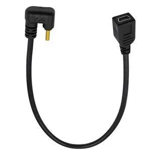 90 Degree Angle USB-C Charging Cable, USB 3.1 Type C Male to Mini USB (Mini B) Female Converter Short Cable Cord , 8inch/25cm, U Angle 90 Degree Angle USB-C Charging Cable, USB 3.1 Type C Male to Mini USB (Mini B) Female Converter Short Cable Cord , 8inch/25cm, U Angle