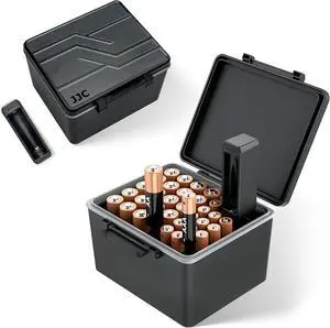 AA AAA Battery Case Holder for 20 x Double A & 14 x Triple A Batteries AA AAA Battery Case Holder for 20 x Double A & 14 x Triple A Batteries