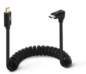 USB 4.0 Type C Male to Male Coiled Cable, Bidirectional 40Gbps, 240W PD Charging, 8K@60Hz Video, Straight to Up Down Angle Spring Spiral Cord for Thunderbolt 4/3, Smartphone, Laptop, Monitor,4ft USB 4.0 Type C Male to Male Coiled Cable, Bidirectional 40Gbps, 240W PD Charging, 8K@60Hz Video, Straight to Up Down Angle Spring Spiral Cord for Thunderbolt 4/3, Smartphone, Laptop, Monitor,4ft
