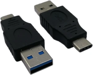 2 Pack USB 3.0 (Type-A) Male to USB3.1 (Type-C) Male Connector Converter Adapter ,USB3.0 A Male to Type C Male Adaptor 2 Pack USB 3.0 (Type-A) Male to USB3.1 (Type-C) Male Connector Converter Adapter ,USB3.0 A Male to Type C Male Adaptor