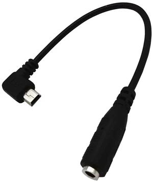 90 Degree Angle Mini USB Male to 3.5mm Female Audio Cable, 3.5mm Female to Right Angle 5 Pin Mini USB Male Microphone Adapter Cable,0.5ft/15cm Elbow Plug 90 Degree Angle Mini USB Male to 3.5mm Female Audio Cable, 3.5mm Female to Right Angle 5 Pin Mini USB Male Microphone Adapter Cable,0.5ft/15cm Elbow Plug