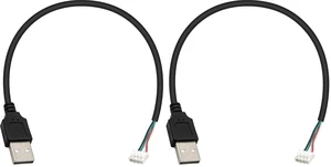 2 Pack USB to PH2.0 Cable, PH2.0 Female to USB 2.0 Male to 4 pin Data Cable ,1ft/30cm 2 Pack USB to PH2.0 Cable, PH2.0 Female to USB 2.0 Male to 4 pin Data Cable ,1ft/30cm