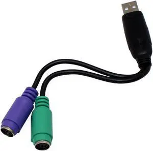 DTECH USB to PS2 PS/2 Cable Adapter Converter keyboard Mouse, USB switch PS / 2 mouse and keyboard adapter cable adapter cable adaptor cable scanner 0.65ft/0.2m DT-5012 DTECH USB to PS2 PS/2 Cable Adapter Converter keyboard Mouse, USB switch PS / 2 mouse and keyboard adapter cable adapter cable adaptor cable scanner 0.65ft/0.2m DT-5012