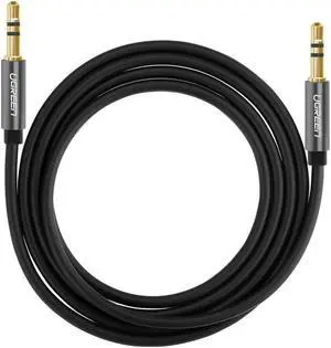 3.5mm Auxiliary Audio Stereo Jack to Jack Audio Cable for Apple iPhone, iPod, iPad, Samsung,Smartphones, Tablets and Speakers,24K Gold Plated Male to Male,Aluminum Case (1 M / 3ft Black) 10733 3.5mm Auxiliary Audio Stereo Jack to Jack Audio Cable for Apple iPhone, iPod, iPad, Samsung,Smartphones, Tablets and Speakers,24K Gold Plated Male to Male,Aluminum Case (1 M / 3ft Black) 10733