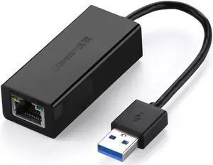 USB 3.0 to RJ45 Gigabit Ethernet Network Lan Adapter 10 100 1000Mbps, USB3.0 1000Mbps Gigabit Ethernet Network Adapter Black 20256 USB 3.0 to RJ45 Gigabit Ethernet Network Lan Adapter 10 100 1000Mbps, USB3.0 1000Mbps Gigabit Ethernet Network Adapter Black 20256