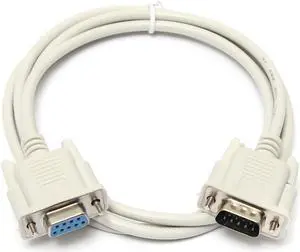 Serial RS232 9-Pin Male To Female DB9 9-Pin PC Converter Extension Cable