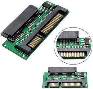 1.8" Micro SATA SSD HDD Hard Disk Drive to 2.5" SATA Laptop Notebook Adapter PCB,1.8inch Micro SATA to 2.5inch SATA Converter adapter