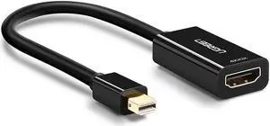 Ugreen Mini DisplayPort(Thunderbolt 2.0) to HDMI Adapter 4K Mini DP to HDMI Converter for MacBook Air, iMac, MacBook Pro, Surface Pro 3/4/5,Surface Book, ThinkPad P71/ThinkPad T570 PCs and More 40360 Ugreen Mini DisplayPort(Thunderbolt 2.0) to HDMI Adapter 4K Mini DP to HDMI Converter for MacBook Air, iMac, MacBook Pro, Surface Pro 3/4/5,Surface Book, ThinkPad P71/ThinkPad T570 PCs and More 40360