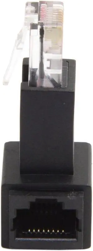 90 Degree Left Angled RJ45 8P8C FTP STP UTP Cat 5e Male to Female Lan Ethernet Network Extension Adapter 90 Degree Left Angled RJ45 8P8C FTP STP UTP Cat 5e Male to Female Lan Ethernet Network Extension Adapter