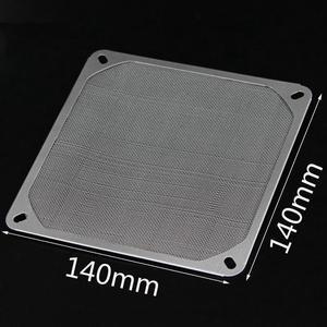 (2 Pack)   140mm Aluminum Dustproof Cover Dust Filter For PC Computer Cooling Chassis Fan,14cm X14cm PC Computer Fan Cooling Dustproof Dust Filter Mesh Strainer Case Aluminum