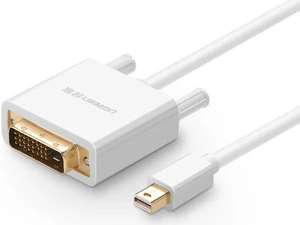 UGREEN Mini Displayport to DVI D 24+1 Cable (Thunderbolt to HDMI Compatible), Mini DP to DVI D 24+1 Adapter Cable Support 1080P Full HD For MacBook Pro,Macbook Air, iMac, Mac Mini - Gold Plated 5ft UGREEN Mini Displayport to DVI D 24+1 Cable (Thunderbolt to HDMI Compatible), Mini DP to DVI D 24+1 Adapter Cable Support 1080P Full HD For MacBook Pro,Macbook Air, iMac, Mac Mini - Gold Plated 5ft