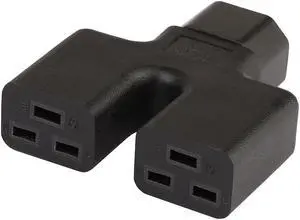 C14 to Dual C19, IEC 320 C14 Male to Dual 2 C19 Female Splitter Power Adapter, IEC 3Prong Male 10A to 16A 20A Y Power Adapter, IEC Male to 16A 20A UPS PDU Power Adapter C14 to Dual C19, IEC 320 C14 Male to Dual 2 C19 Female Splitter Power Adapter, IEC 3Prong Male 10A to 16A 20A Y Power Adapter, IEC Male to 16A 20A UPS PDU Power Adapter