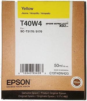 Epson UltraChrome XD2 T40W Ink Cartridge Yellow T40W420