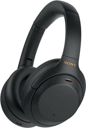 Refurbished Sony WH1000XM4 Wireless NoiseCancelling OvertheEar Headphones  Black