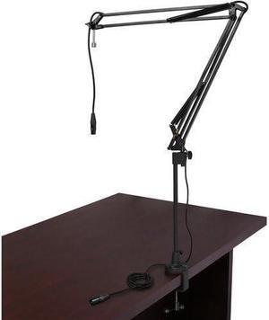 Auray BAE-2X Two-Section Broadcast Arm External Springs Integrated XLR Cable