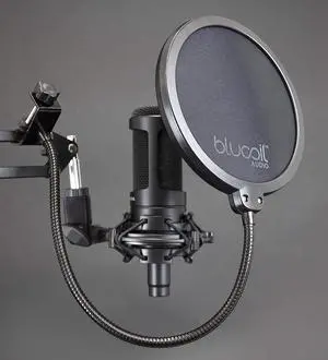 Blucoil Pop Filter Windscreen for Professional Handheld Microphones
